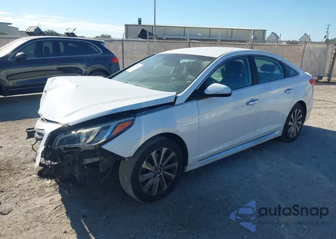 2015 Hyundai Sonata Sport из США, поврежденный, VIN 5NPE34AF1FH081397